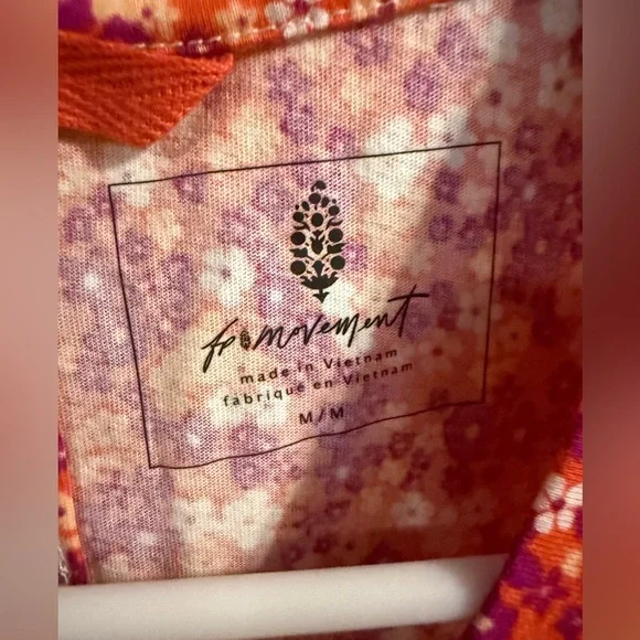 FREE PEOPLE Inspire Printed Tank - Brick - Picture 4 of 5